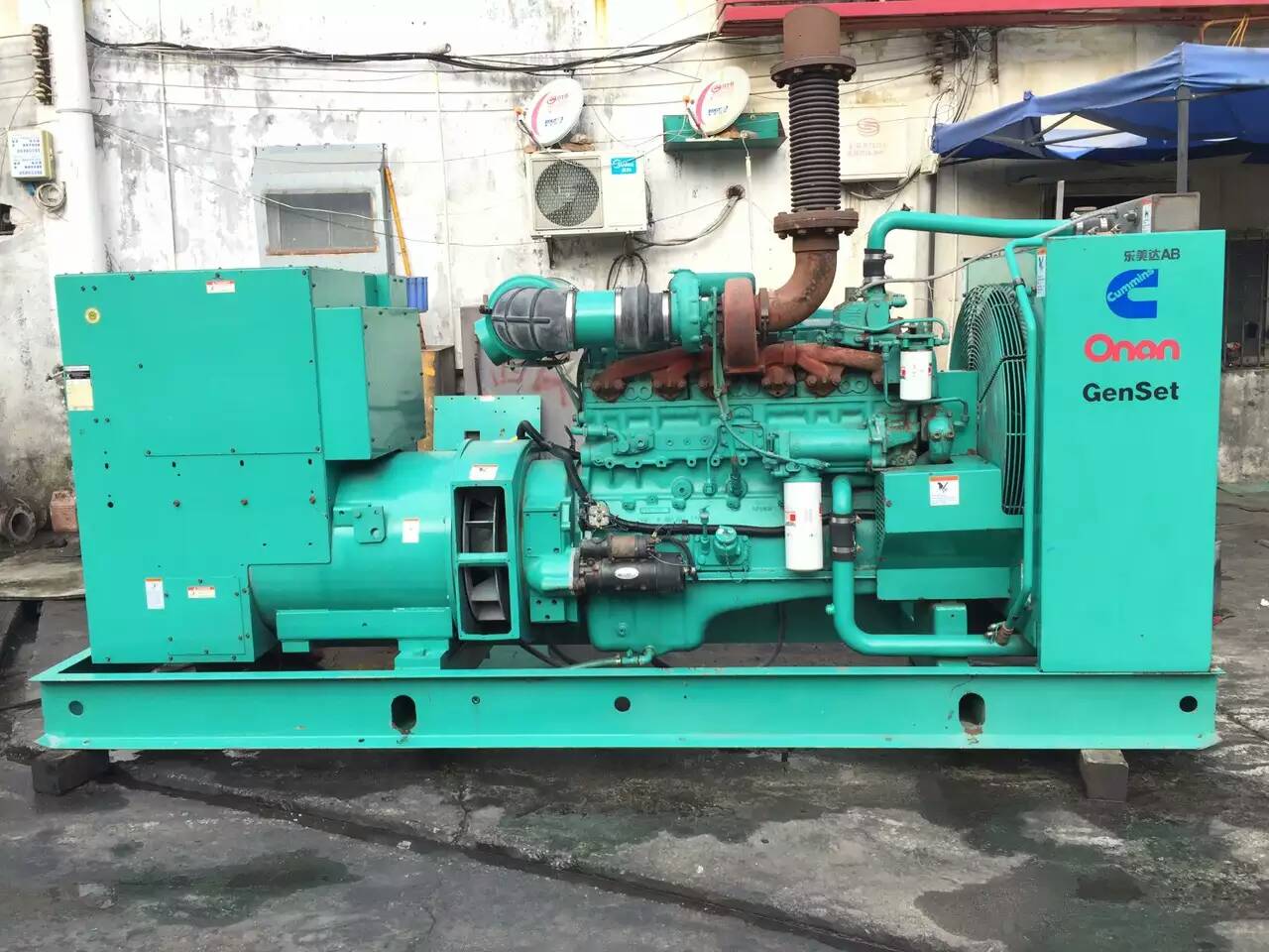 集宁租赁发电机-柴油发电机不正常冒烟的原因